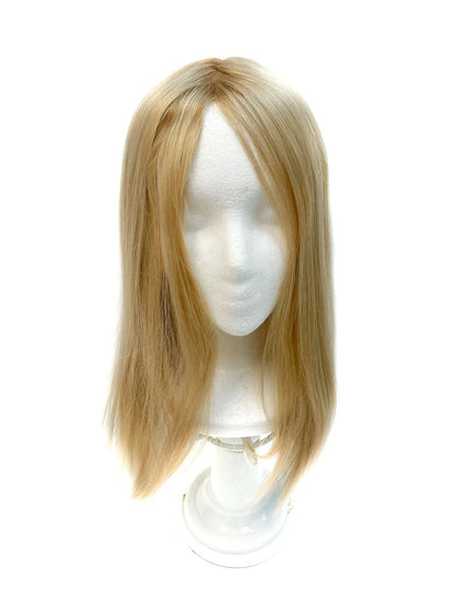 Virgin Remy Human Hair Silk Straight Top Topper Pieces (TP37)