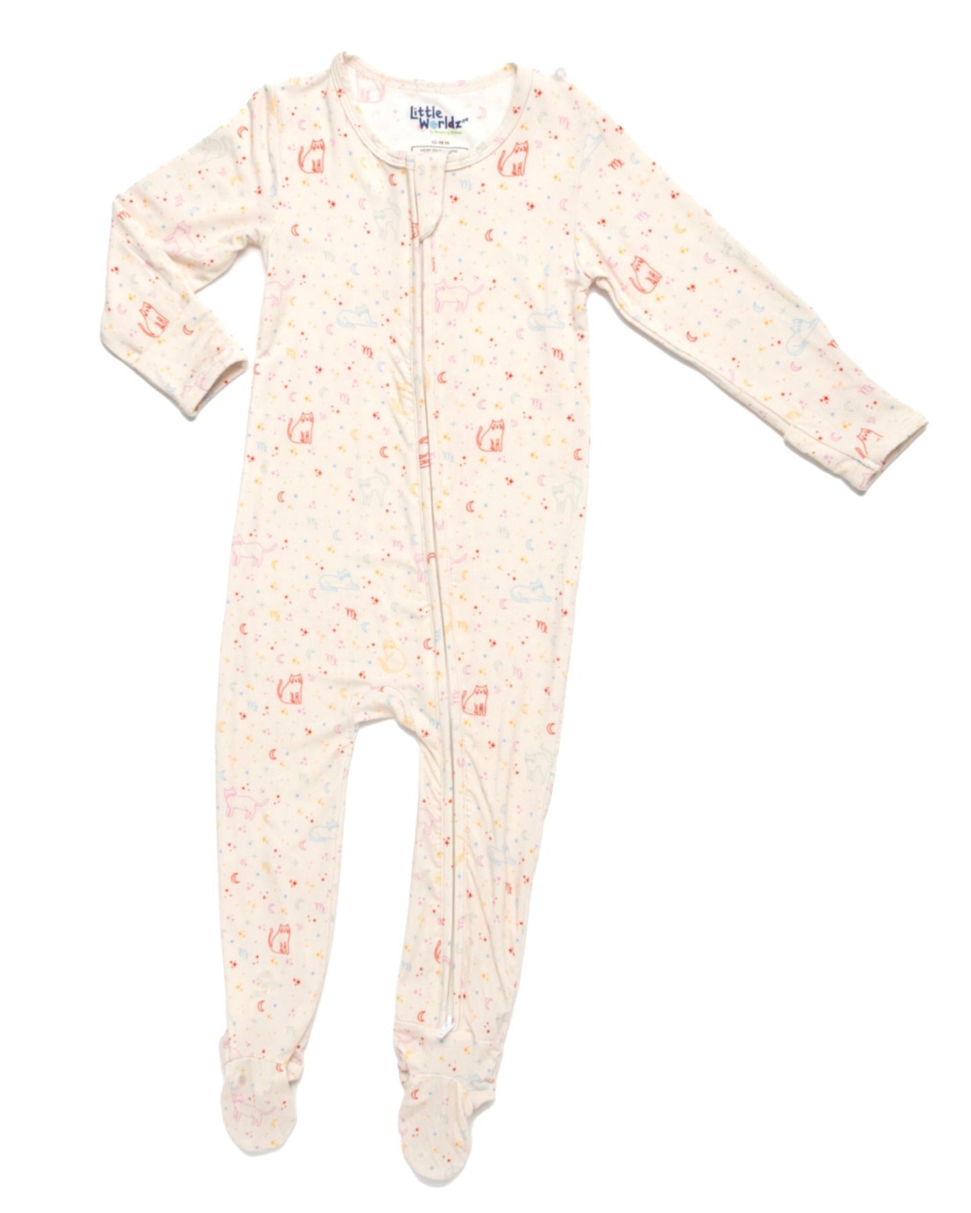 Virgo Bamboo Zipper Footie