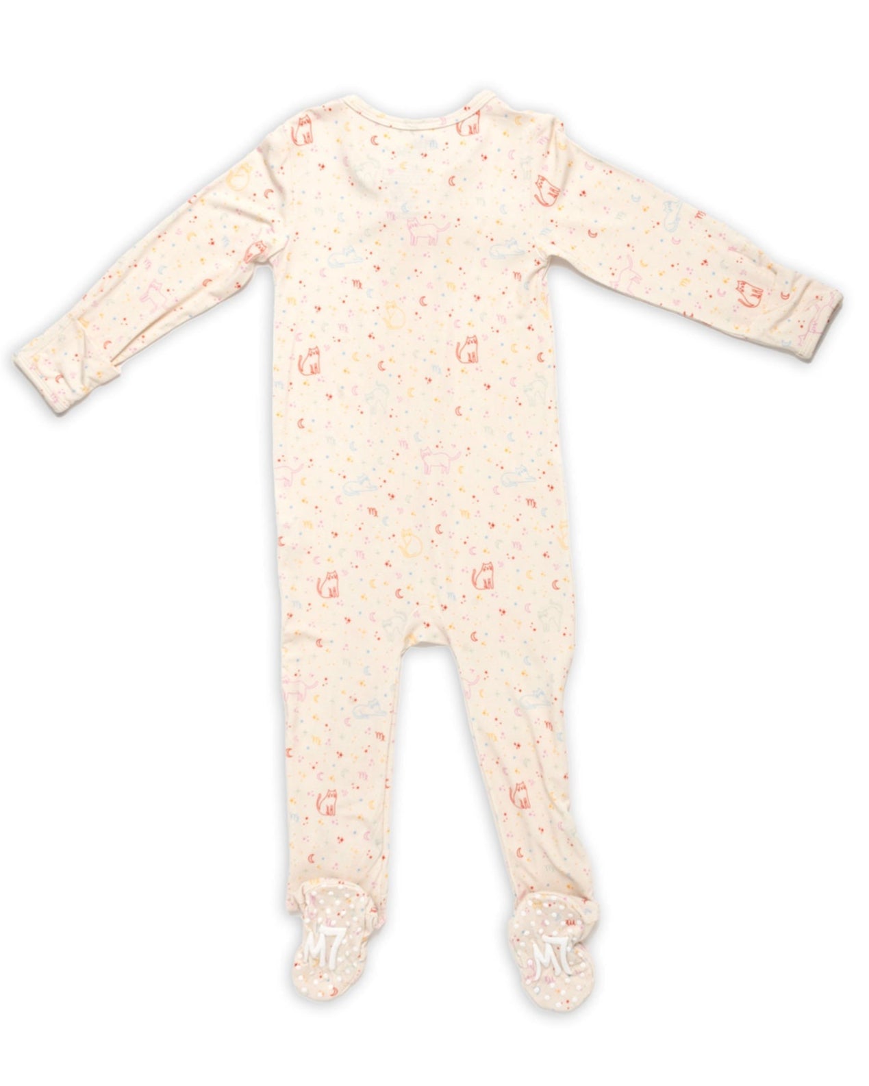 Virgo Bamboo Zipper Footie