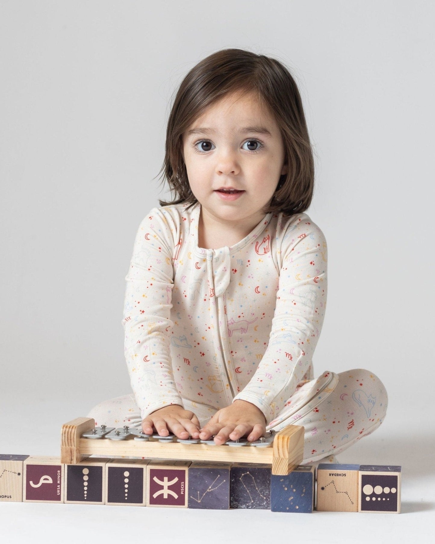 Virgo Bamboo Zipper Footie