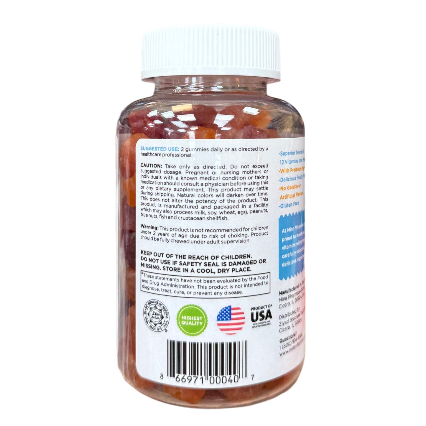 Vitamins Mina Halal Kids