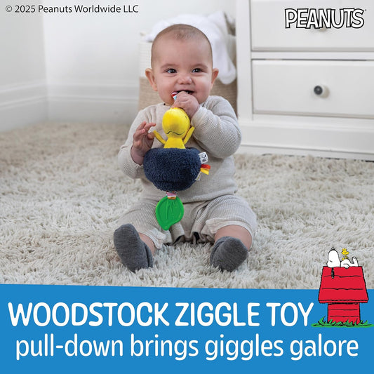 Peanuts-Woodstock Pulldown Ziggle Toy