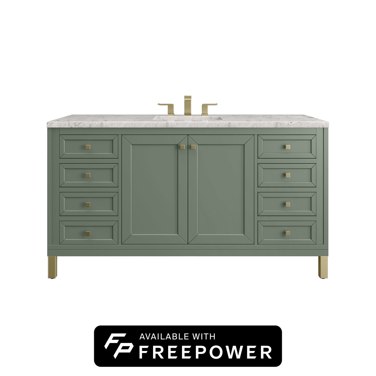 Chicago 60" Single Vanity