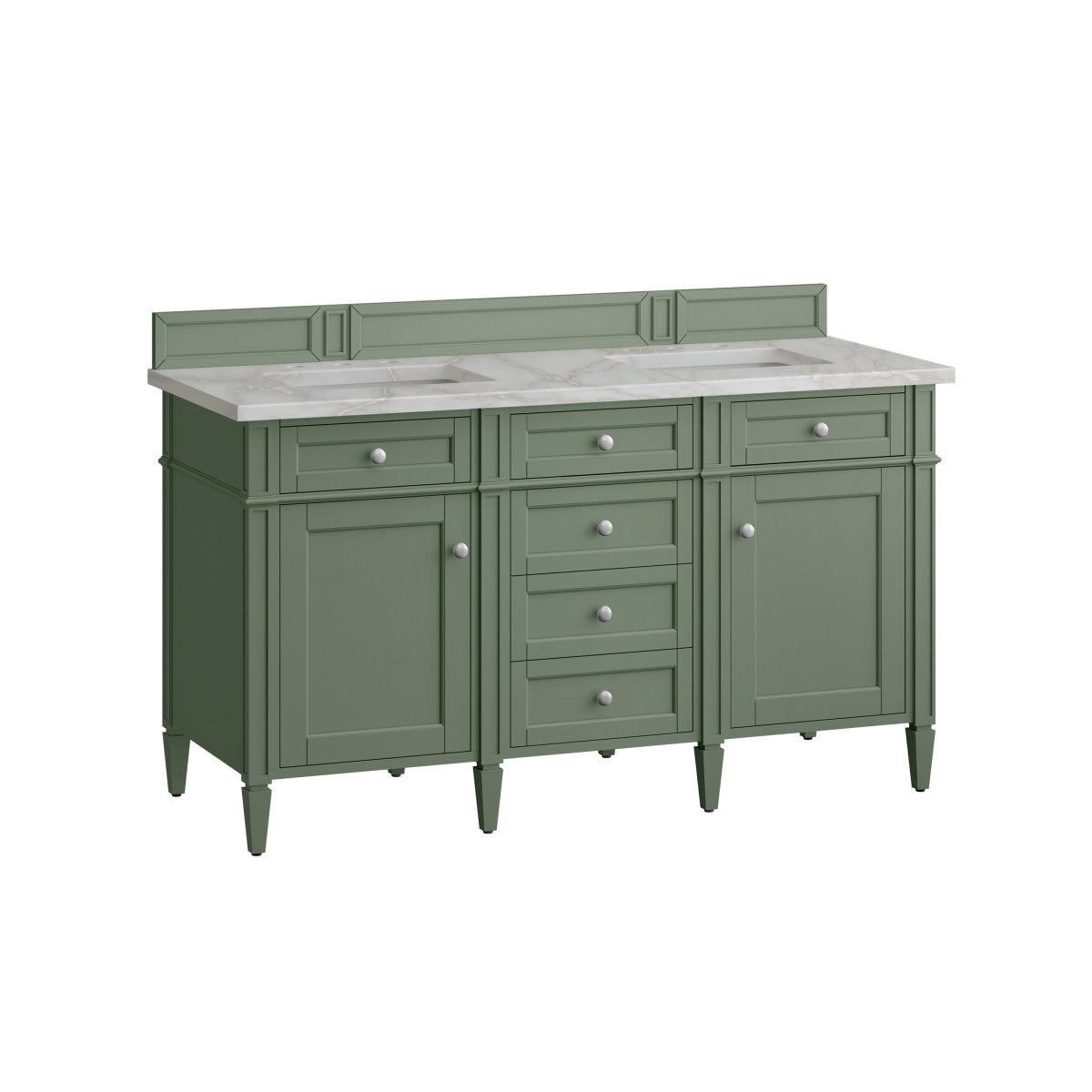 Brittany 60" Double Vanity Cabinet