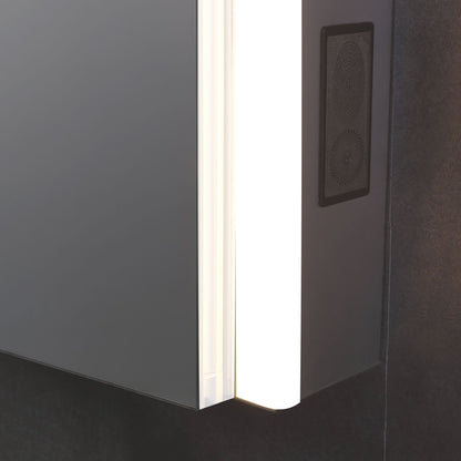 ALFI brand  ABMC2432BT 24" x 32" Single Door LED Light Bluetooth Medicine Cabinet
