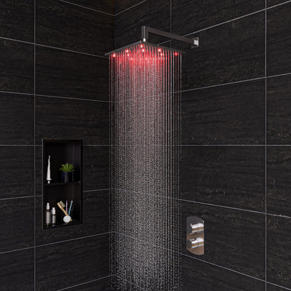 ALFI brand ABSA16S 16" Square Wall Shower Arm