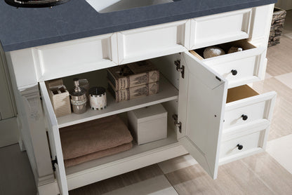 Brookfield 48" Single Vanity Cabinet, Bright White
