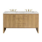 Hudson 60" Double Vanity Cabinet