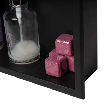 ALFI brand ABNC1616 16" x 16"  Square Single Shelf Bath Shower Niche