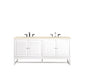 Athens 72" Double Vanity Cabinet