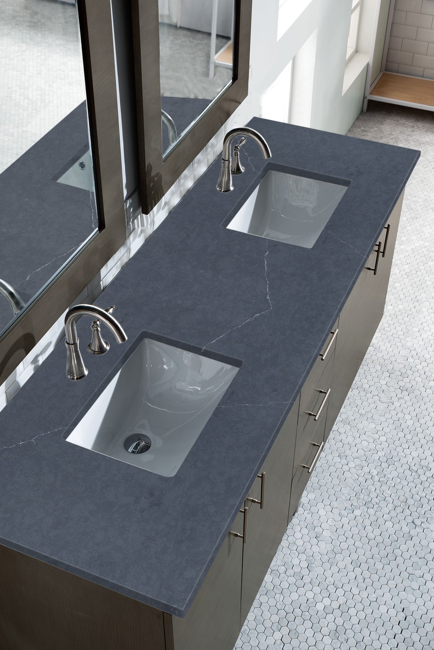 Metropolitan 72" Double Vanity Cabinet