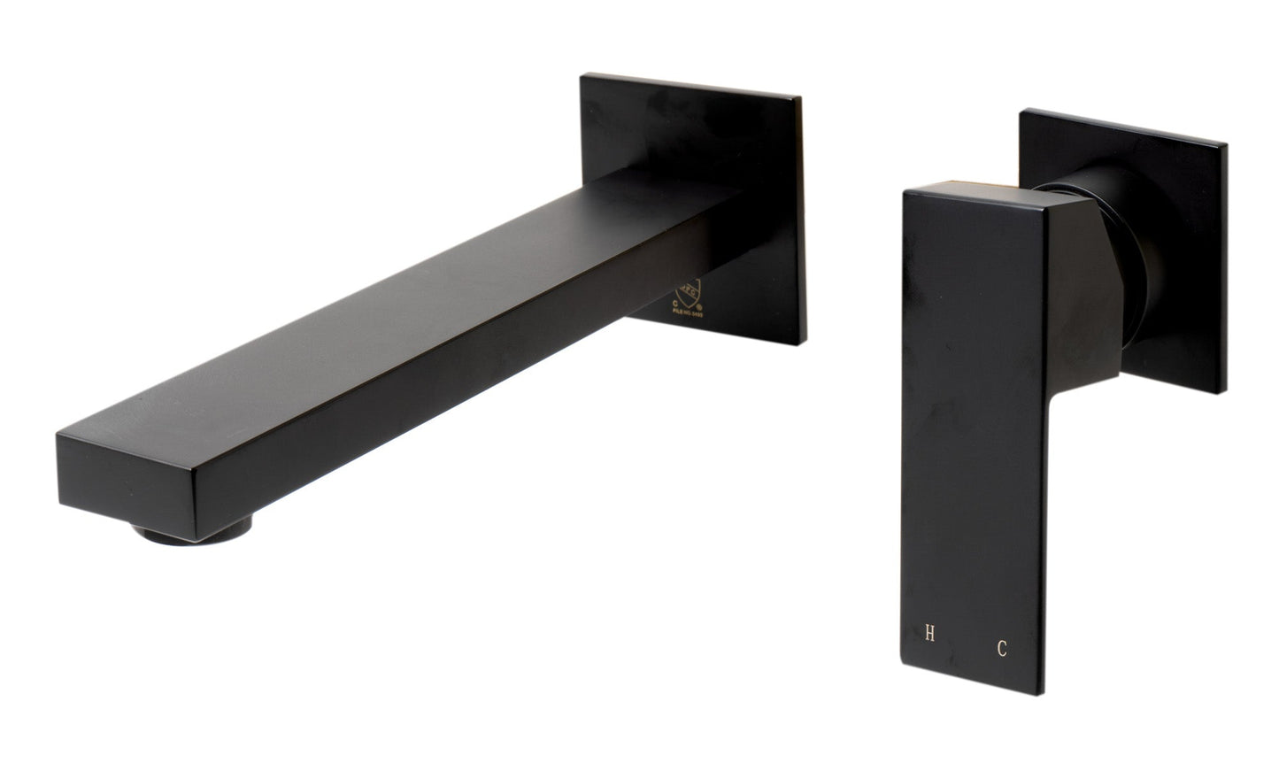 ALFI brand AB1468 Single Lever Wallmount Bathroom Faucet