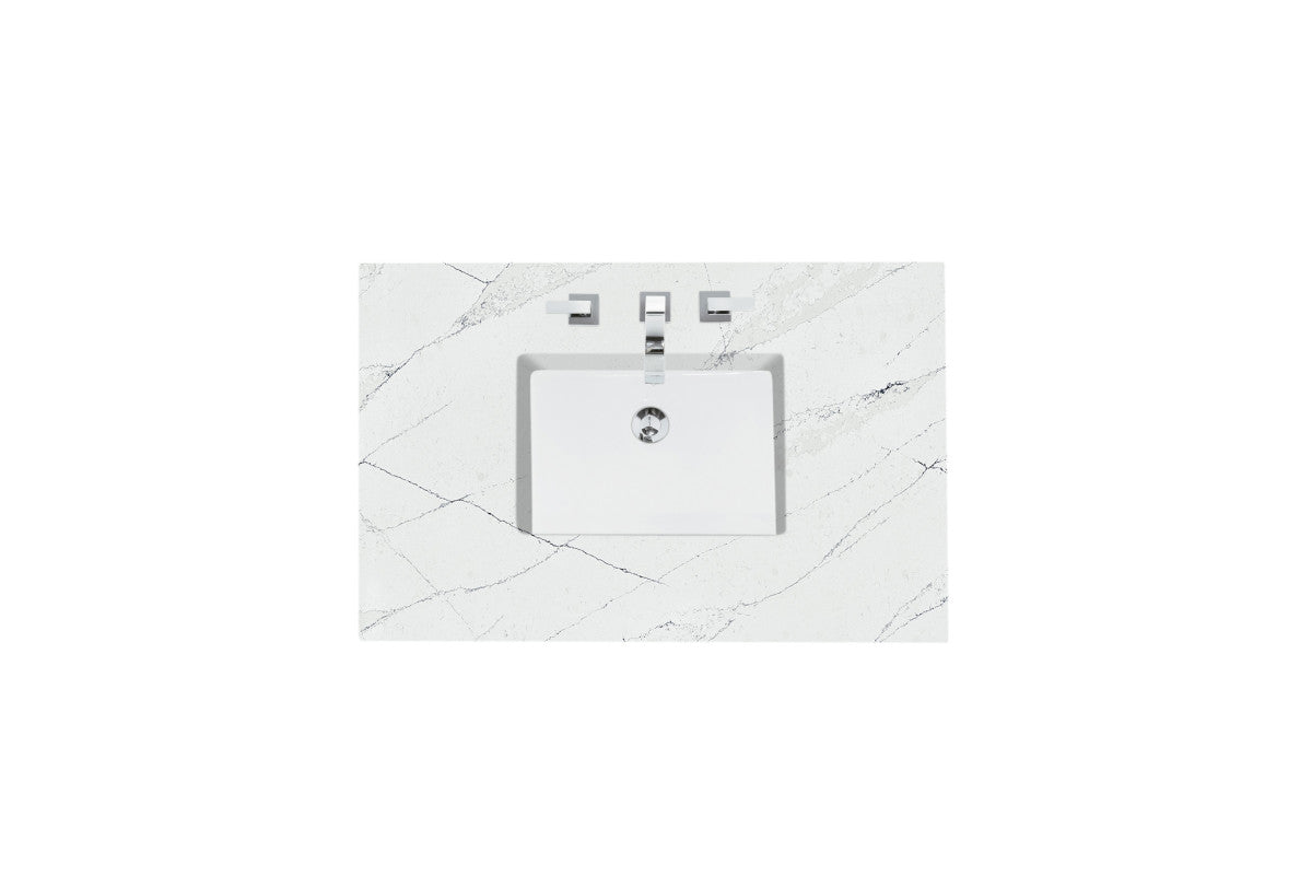 36" Single Top, 3 CM Silestone w/ Sink