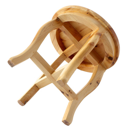 ALFI brand  AB4406 11" Cedar Wood Round  Stool Multi-Purpose Accessory