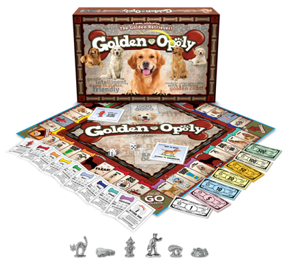 Golden  Opoly Board Game