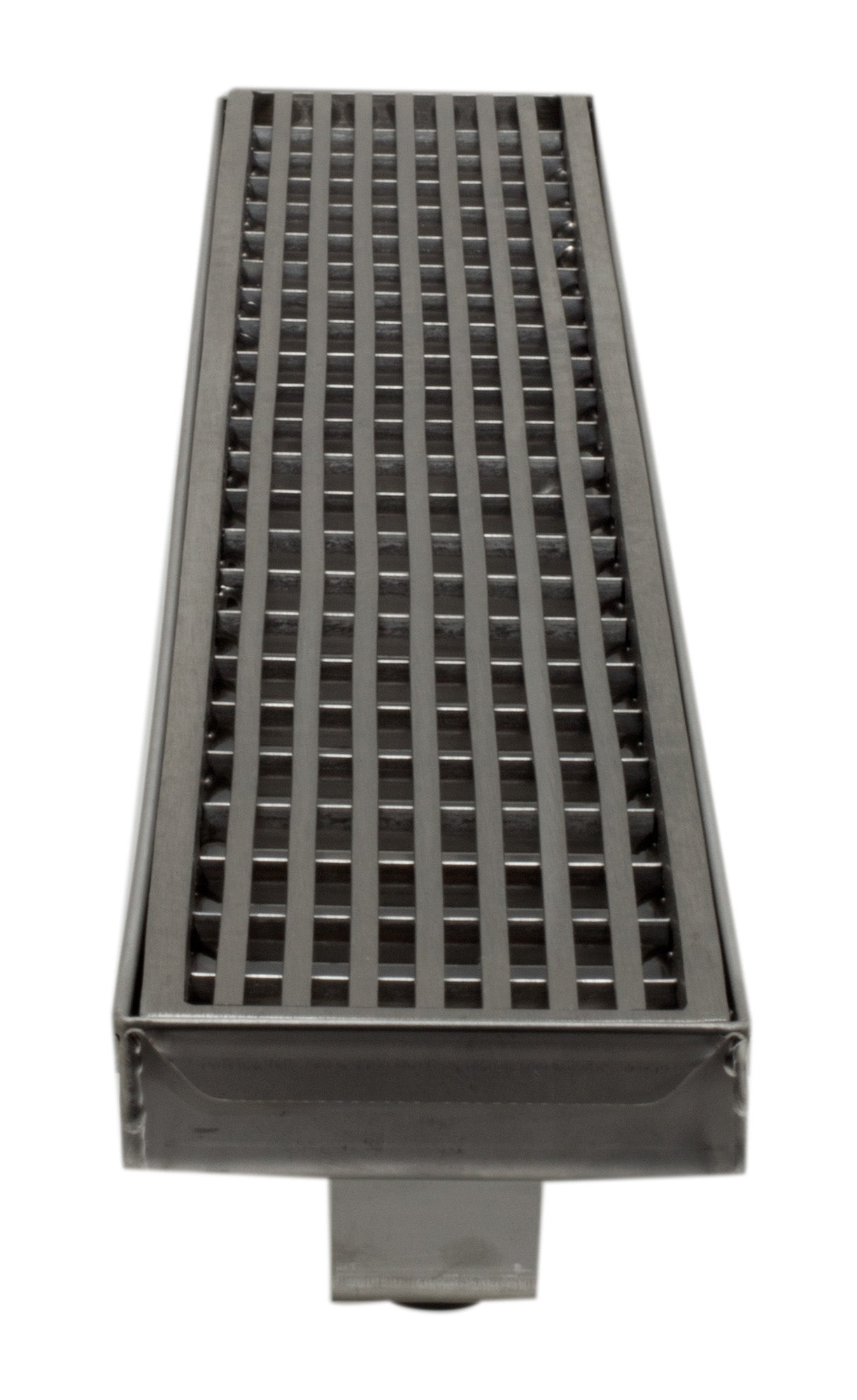 ALFI brand  ABLD24D 24" Modern Stainless Steel Linear Shower Drain with Groove Lines