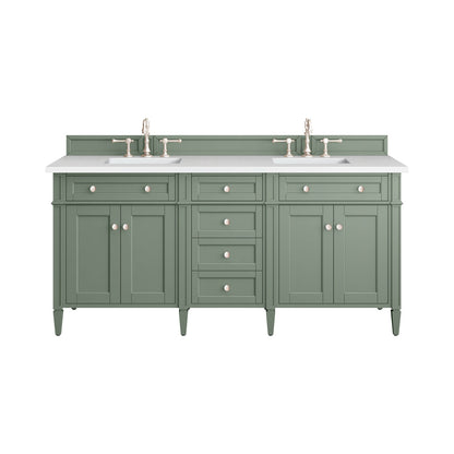 Brittany 72" Double Vanity Cabinet