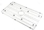 ALFI brand  ABGR33S Solid Stainless Steel Kitchen Sink Grid for ABF3318S Sink