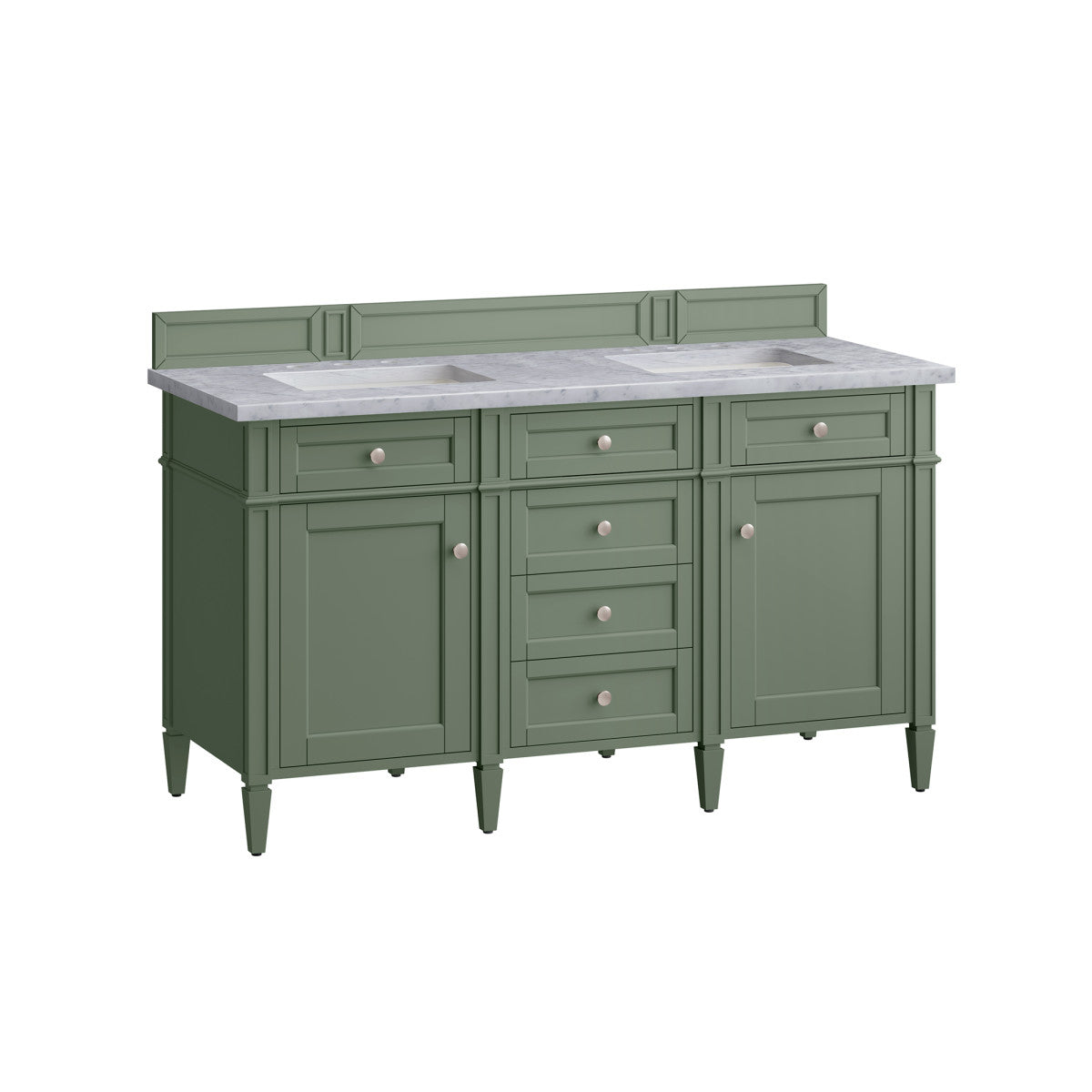 Brittany 60" Double Vanity Cabinet