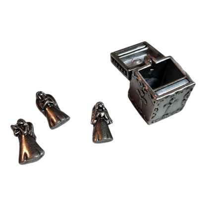 The Three Angels Prayer Box  Charm