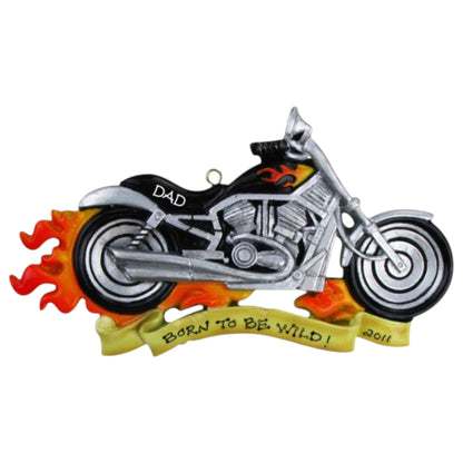 Harley Motorcycle Ornament