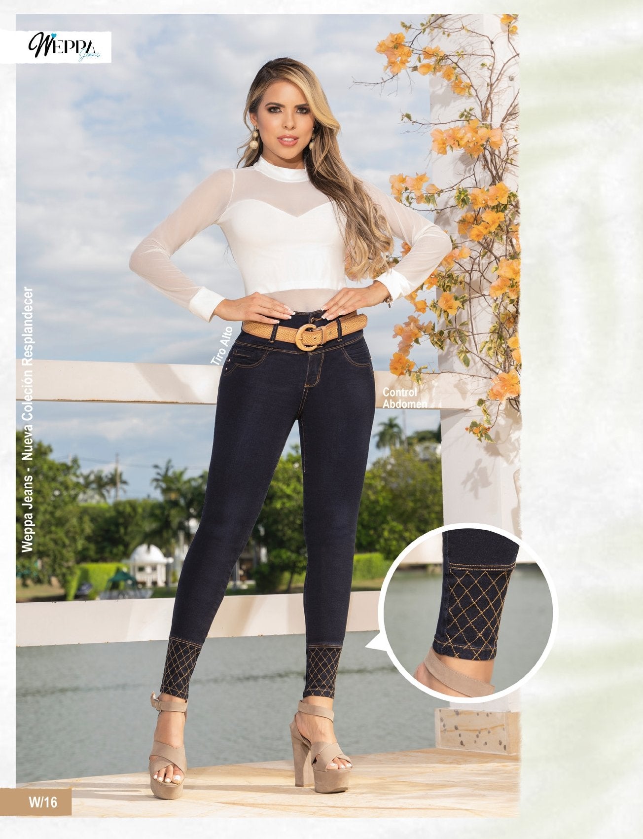 W-101 100% Authentic Colombian Push Up Jeans