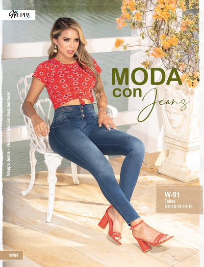 W-91 100% Authentic Colombian Push Up Jeans