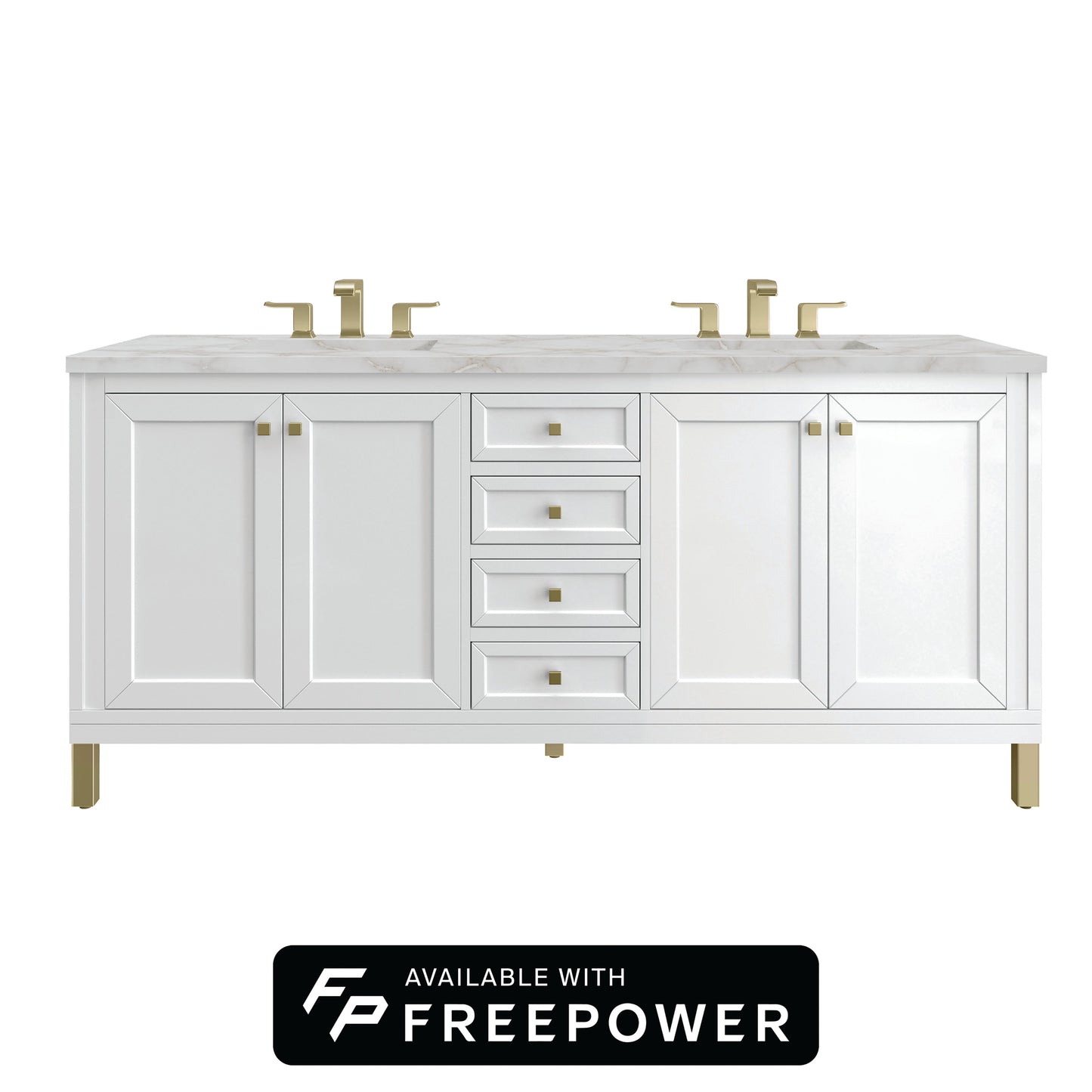 Chicago 72" Double Vanity