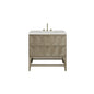 Emmeline 36" Single Vanity Cabinet, Pebble Oak