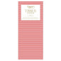Mini Stripe Tissue Paper in Red - 4 Sheets