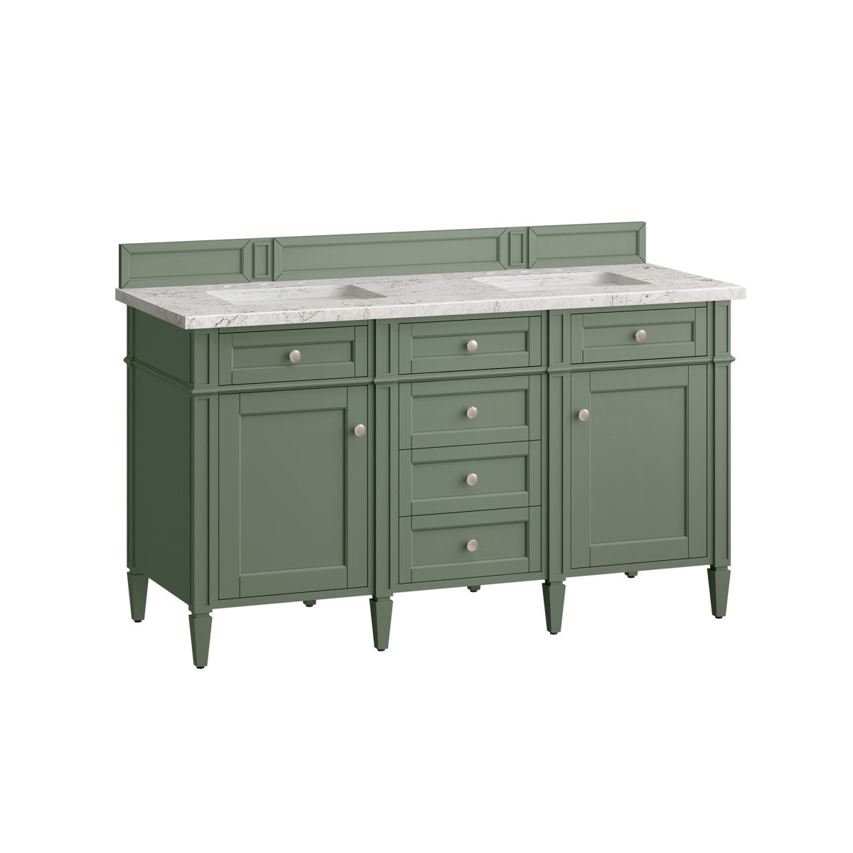 Brittany 60" Double Vanity Cabinet