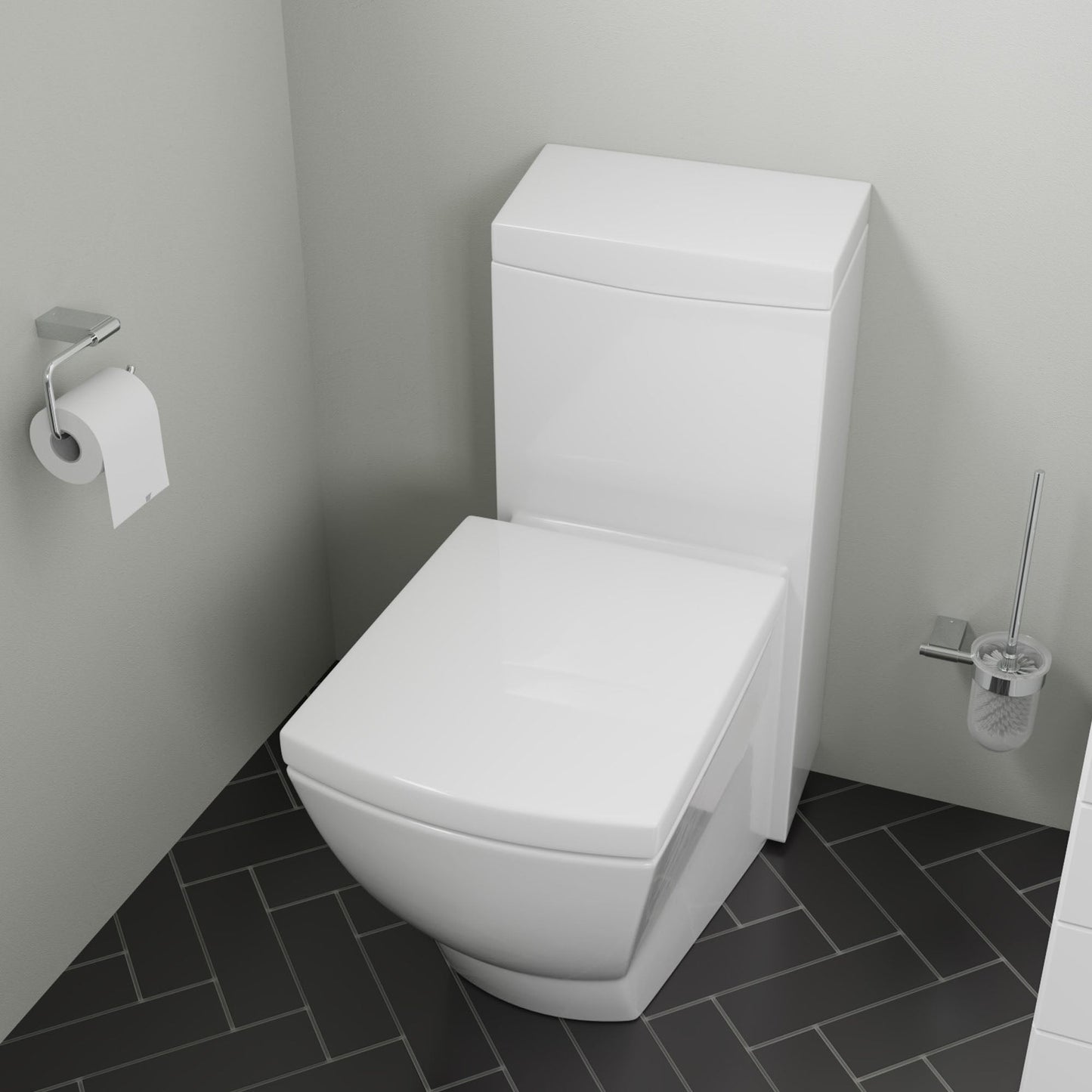 EAGO TB336 ONE PIECE HIGH EFFICIENCY LOW FLUSH  CERAMIC TOILET