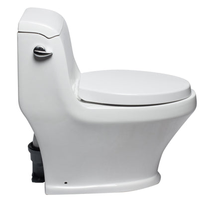 EAGO  EAGO TB133 Single Flush One Piece Ceramic Toilet