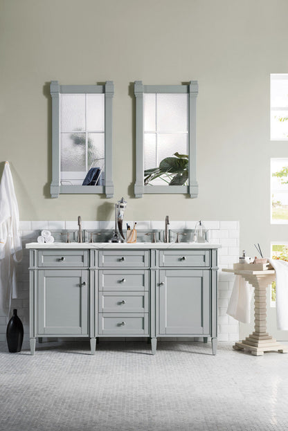Brittany 60" Double Vanity Cabinet