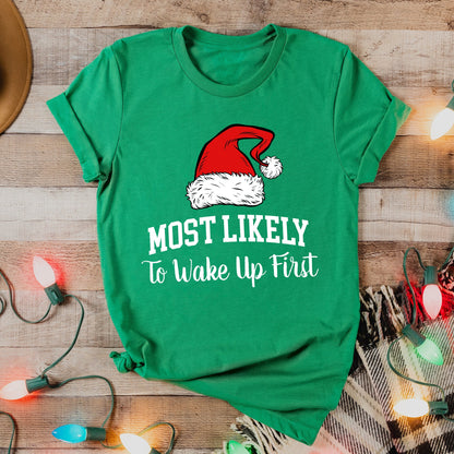 Most Likely To Christmas Family Tees - 40 Designs! Comfort Colors T-Shirt