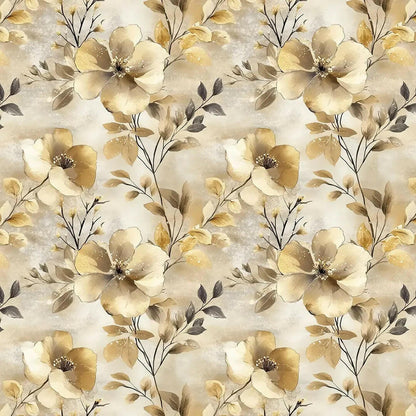 Gilded Petal Serenity