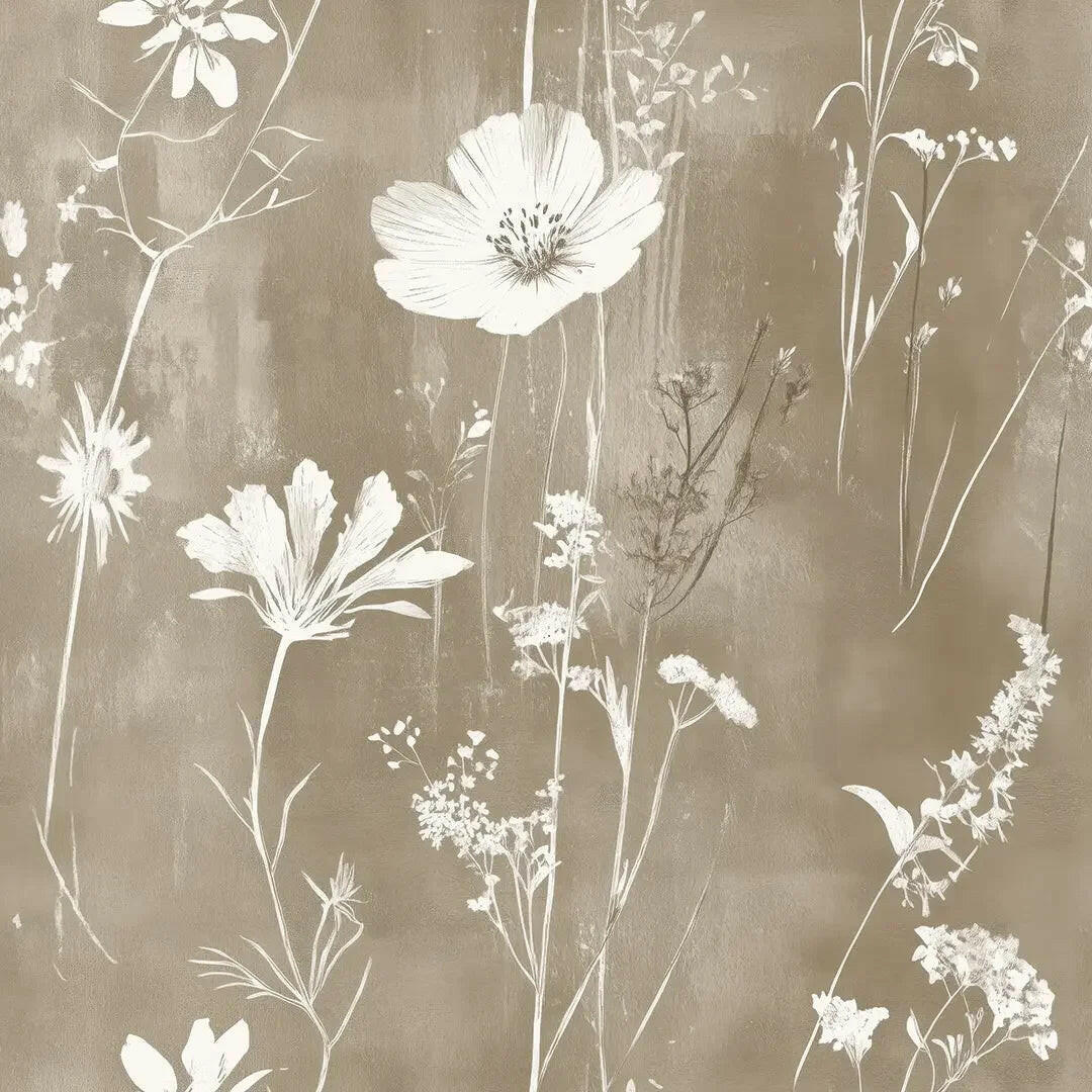 Sun-Kissed Prairie Bloom Wallpaper