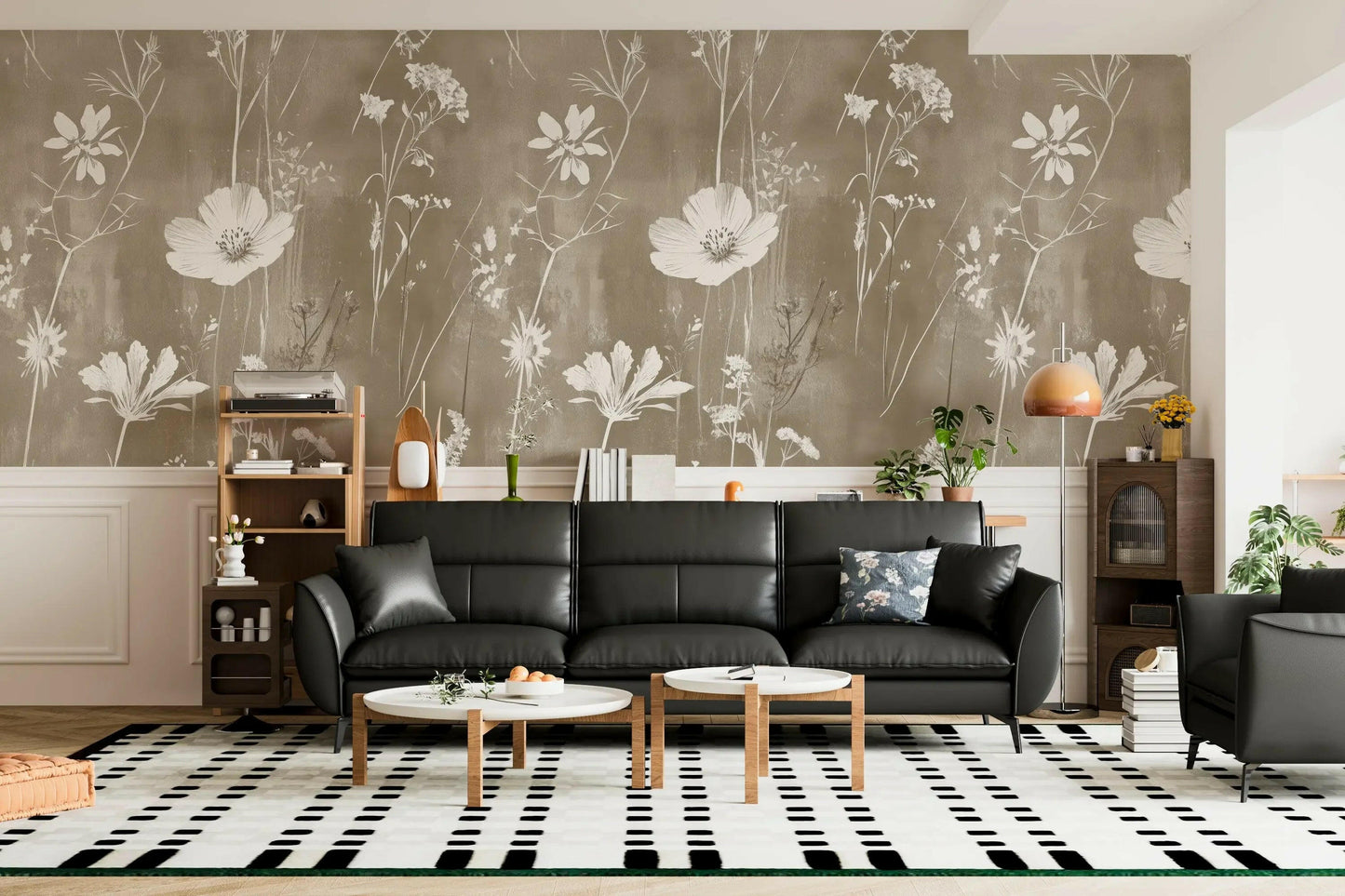 Sun-Kissed Prairie Bloom Wallpaper