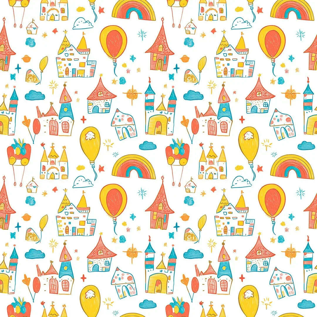 Crayon Castles & Rainbow Skies