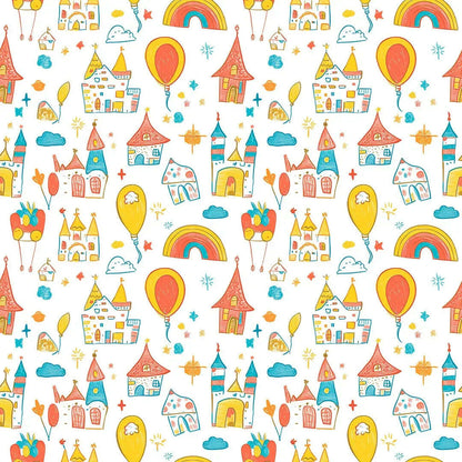 Crayon Castles & Rainbow Skies