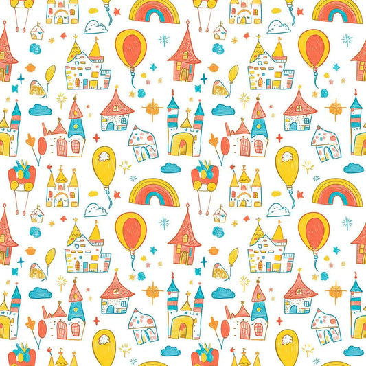 Crayon Castles & Rainbow Skies