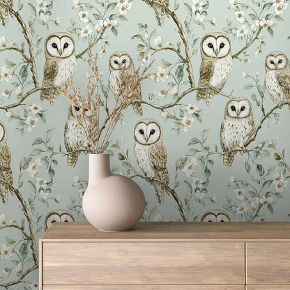 Enchanted Owl Grove Toile