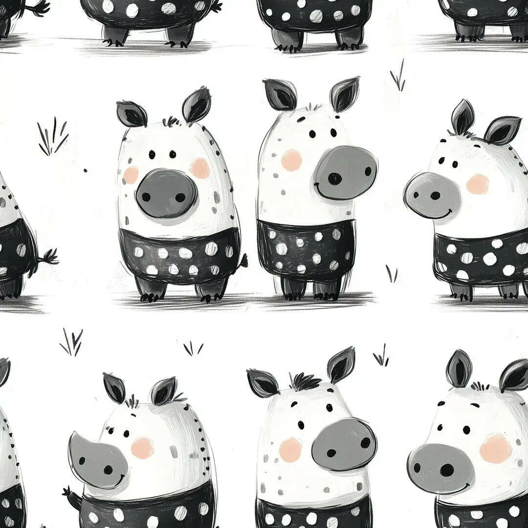 Playful Polka Dot Pals