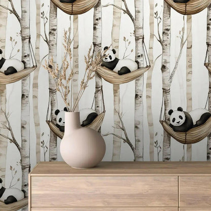 Whimsical Panda Hammock Haven