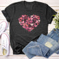 Watercolor Hearts, Super Soft Tshirt, Valentine's Day
