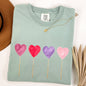 Watecolor Lollipops, Candy, Sweets, Suckers, Comfort Colors Tshirt, Valentine's Day