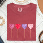 Watecolor Lollipops, Candy, Sweets, Suckers, Comfort Colors Tshirt, Valentine's Day