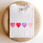 Watecolor Lollipops, Candy, Sweets, Suckers, Comfort Colors Tshirt, Valentine's Day