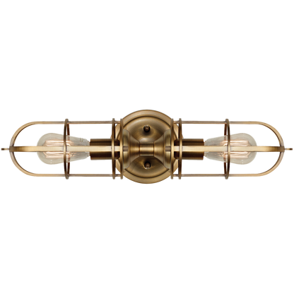 Urban Renewal 2-Light Cage Sconce