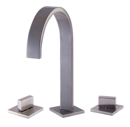 ALFI brand AB1336 Gooseneck Widespread Bathroom Faucet